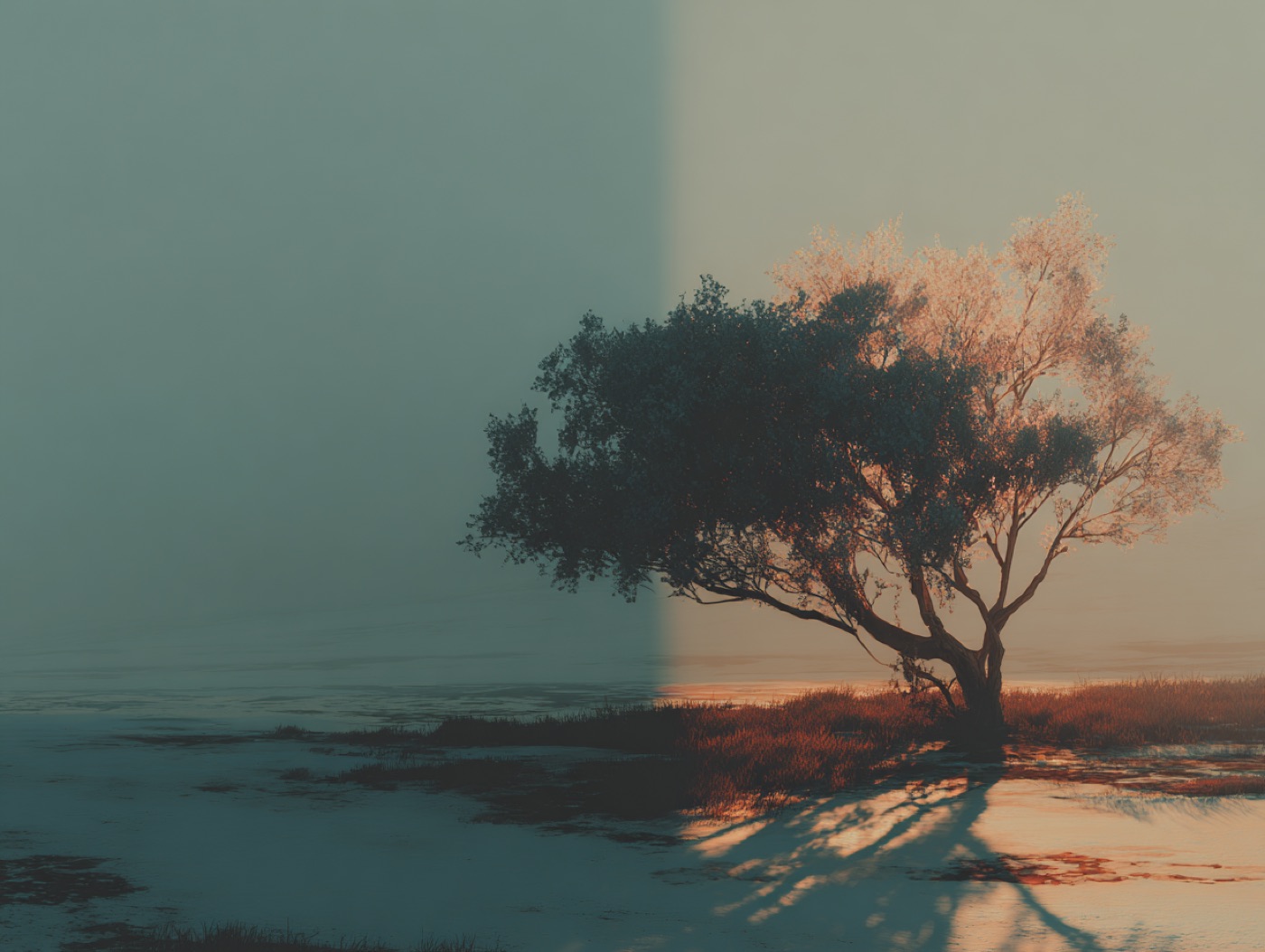 Tree scene